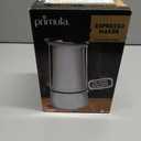 Mixpresso 12 Cup Greca Stovetop Espresso Pot 600ml/20oz, Moka Pot with Coffee Percolator Design, Stainless Steel Stove Top Coffee Maker for Camping or Home Use,Italian Stovetop Espresso Maker