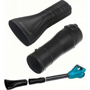 191L13-5 191B21-6 Blower Nozzle Adapter & 197889-6 Flat End Nozzle Attachment Kit for Makita Blower XBU02Z- Makita X2 36V Hand Held Blower & XBU03-18V Brushless Cordless Blower