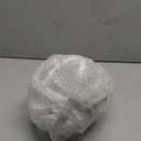 Elements 7.68 Inch White MDF Open Weave Decorative Orb