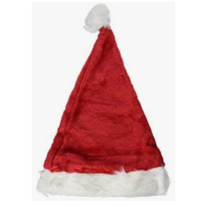 FIBDW Santa Hat, Santa Hat w..as Gifs(adults, Red/ White)