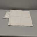 ZeeMart 100% Cotton Waffle Textured Throw Pillow Covers Set of 2, 16x16 Inch Ivory, Soft Farmhouse Decorative Couch Pillow Cases Off White Cushion Covers for Sofa Bed Living Room Home Decor