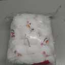 Sadnyy 48 Pcs Christmas Snowball Fun Set 2.8 Inch Realistic Smile Plush Fake Snowball with 2 Cute for Adults Indoor Outdoor Winter Party (Snowflake)