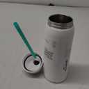 FreeSip Insulated Stainless Steel Water Bottle with Straw for Sports, Travel, and School BPA-Free Sports Water Bottle, 32 oz, Shy Marshmallow (32 Ounces, Shy Marshmallow)