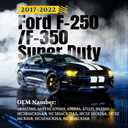 ARANA Hood Struts Shocks for Ford F250 F350 2017-2022, Front Hood Lift Support Strut Fits 2017-2022 F250 F350 Super Duty, 2017-2018 F450 F550 Super Duty, 2 Pcs