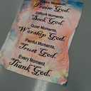 Christian Gifts for Women Faith, Inspirational/Religious/Spiritual Gifts for Adults, Soft Throw Blankets for Women/Men, Personalized Blankets for Adults 40"x 50" (Bible1)