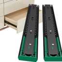 homdiy 10 Pair 20 Packs 22 Inch Full Extension Ball Bearing Drawer Slides Side Mount Soft Close Drawer Slides Drawer Glide