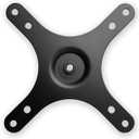 Kado Portable Monitor Mounting Adapter Bracket Plate, 1/4" Screw Hole to 100x100mm 75x75mm, M4 Screw Set Wall Mount Arm Mount Universal, Tripod Camera Stand for Desktop Monitor Portrait/Landscape Mode