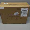 Weatherproof Heated Cat House for Outdoor in Winter, Heated Cat Bed Kitty Shelter with Cat Heating Pad, Insulated & Safe Escape Door, Warm House for Outside Stray Cat (Green, 12"x16"x16")