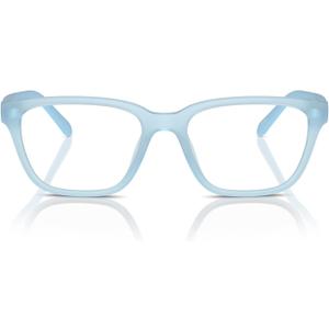 ARNETTE Men's An7250u Pheobe Universal Fit Square Prescription Eyewear Frames (Frosted Light Blue / Demo Lens)