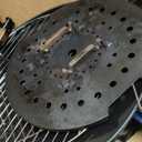 Electric Grill, Techwood Indoor/Outdoor Electric BBQ Grill, 1600W Portable Removable Stand Grill with Adjustable Heat & Drip Tray, Double Layer Design for Party, Patio & Backyard (Blue)