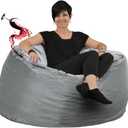ULTIMATE SACK - SackGuard Universal Water Resistant Liner Cover for All Bean Bag Chairs - Protect Your Bean Bag Chair, Draw String (Medium)