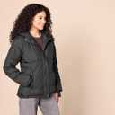 Amazon Essentials Women's Heavyweight Quilted Long-Sleeve Hooded Puffer Coat (Black, 3X)