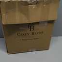 Cozy Bliss Cooling Comforter Queen Size Dual-Sided, Ultra-Soft Cooling Blankets for Hot Sleepers and Night Sweats, Breathable Lightweight Silky Smooth, Cool Grey (Full/Queen(90"*90"))