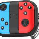 for AirPods Pro 3 Case - 2025 Silicone Cover Gamepad Design Case for Apple AirPods Pro 3rd Generation, Cute Air pod Pro 3 Cover for Men/Women (Blue&Red)