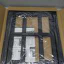 NAMSAN Dog Screen Door, Flap Opening 11.2 x 14.4 inches, Dog Door for Screen Door, Large Pet Door for Sliding Door Magnetic Self-Closing, Screen Door with Doggie Door Built in, Lockable, Black