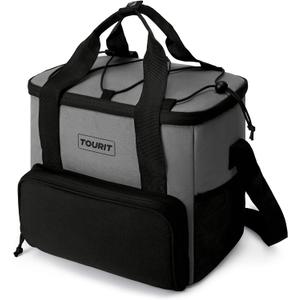 TOURIT Small Soft Cooler Bag Insulated, 24 Can Lunch Cooler Bag, Ice Chest, 14.6L Leakproof & Portable Coolers for Picnic, Beach, Camping, Work, Travel, Trip