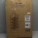 Mini Greenhouse for Indoor Outdoor, Small Plants Green House with 4 Tier Shelves, Portable Plastic Greenhouses with Durable PE Cover for Garden Backyard Patio Balcony Porch