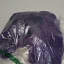 JoneTing Dark Purple Ponytail Wig+ Hair Cap Long Purple Straight Wig with Double Ponytais and Bangs for Women Long Violet Hair for Anime Cosplay Halloween Party Costume Outfit