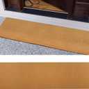 GRETJOB Long Coir Doormat, 60x15.7 Inch Artificial Blank Door Mats for Crafting, Plain Door Mat for Painting, Outdoor Large Decorative Door Rug Welcome Mat for Outside Home Entry