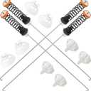 W10780044 W10555289 Washer Suspension Rods/Suspension Rod Kit Compatible for Whirlpool Maytag Kenmore Crosley Washing Machine-by MIFLUS,W10780044 W10555289 W10645657 W10748954 W11025360
