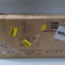 20-29 Gallon Fish Tank Stand with Plant Shelf, 2-in-1 Walnut Aquarium Stand