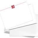 4 x Desert Cactus Boston University 10 Pack Notecards Stationery Cardstock Terriers BU Includes Envelopes Memo Party Thank You (Notecard 1a)