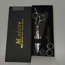 Professional Hair Cutting Scissors 6.3 Inch, VG10 Stainless Steel Barber Shears, Extremely Sharp Hairdressing Scissors for Salon & Home Use, Ambidextrous Left Right Hand