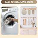 3pcs 9 inch Banneton Basket Set of Banneton Bread Proofing Basket - 9 inch Banneton Basket Set of Handmade hemp rope Baskets Lining and Lid