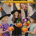 SpringFlower 269Pcs Halloween Party Favors Bulk, Halloween Party Supplies, Goodie Bags Stuffers, Halloween-Themed Toys for Trick or Treat Classroom Prizes Gifts for Kids