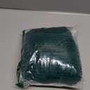 Kranda Womens Vintage Floral Lace Long Sleeve Faux Wrap V Neck Party Long Maxi Dress (Deep Green), XL