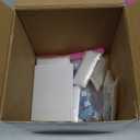 WATHFKCU 4 Sets DIY Glass Mosaic Tiles for Crafts,Mixed Color Mosaic Kits with Wooden Coaster for Adults,Mosaic Crafts Materials Package for Coaster Handmade Home Decor Gifts