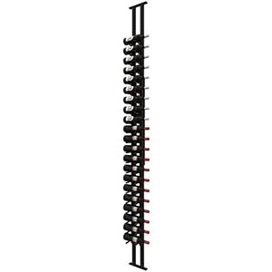 Ultra Racks Floor-to-Ceiling Mount Display (1 Side, Single Deep, Black, Holds 21  Bottles) - Modern Metal Storage for Cellars, Home Bars, Kitchens, and Dining Rooms