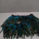 Miuco Womens Faux Feather A Line Mini Skirt (XL)
