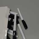 Colarr 24 Pcs Thick Tipped Low Vision Pen Black Ink Visual Easy to See Bold Pens with Felt Tip Quality Low Aids for Vision Seniors Elderly Office Home Classroom Writing Reading