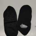 Zando Adult Soft Slipper Socks for Women Christmas Knit Fuzzy Ankle Socks with Grips Fleece Slipper Socks with Gripper (Z1 Classic Black)
