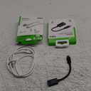 Belkin F2CU036BTBLK 3.0 USB-C to USB-A Adapter (USB Type-C); Belkin USB A to USB C Cable, 3.3ft, 15W