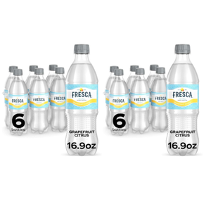 Fresca Grapefruit Citrus Sparkling Soda Water | Bottles | 16.9 fl oz | 12 Pack BB 23 Feb 2026