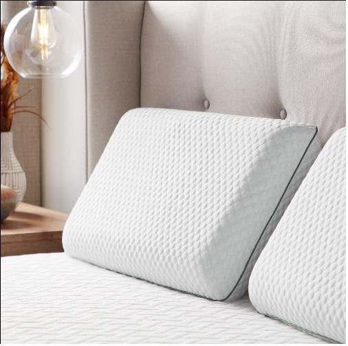 Rest Haven Gel Memory Foam Bed Pillow, Queen, Single Pack