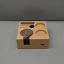 58mm Compact Espresso Tamping Station V3 – Portafilter Stand and Coffee Accessories Organizer for Espresso Machines with Tamper Holder, Distributor Slot, and Multi-Accessory Storage