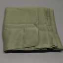 Sun Zero Easton Energy Saving Blackout Rod Pocket Curtain Panel, 40" x 84", Sage Green