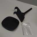 LISEN Cell Phone Stand Adjustable Phone Holer for Desk, Computer Office Desk Accessories for iPhone 16 Holder Women Kitchen Essentials Fits Switch Kindle iPads Tablet 4-10in (Full Black)