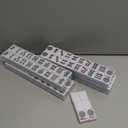 TIASUSAN American Mahjong Tile Set with 166 Blue Back Tiles (1.2, Tiles Only), 1.2 Inches X 5 Inches X 10 Inches