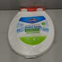 Clorox Round Scented Plastic Toilet Seat with Easy-Off Hinges