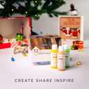 GenCrafts Metallic Acrylic Pouring Paint 12 Colors Pre-Mixed High Flow & Ready to Pour - 2 oz./60 ml Bottles - Multi-Purpose Paints for Canvas, Paper, Rocks, Wood