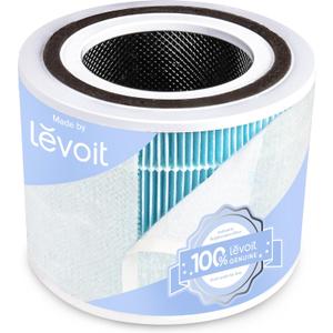 LEVOIT Core 300-P Replacement Filter for Air Purifier Smoke Remover, Genuine Core300S-P Filters, Supports HEPA Sleep Mode, High-Efficiency Activated Carbon, Core 300-RF-SR, 1 Pack, Blue