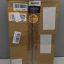 Heavy Duty Shelf Brackets 2 Pack 20" x 10" x 2.5" Black Steel 3/8" Thick Countertop Support Mantel L Bracket for Wood Granite Quartz Countertop