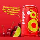 Poppi Sparkling Prebiotic Soda Beverage with Apple Cider Vinegar, Seltzer Water and Fruit Juice, Cherry Limeade Flavor, 12 Fl Oz, Pack of 12, Packaging May Vary