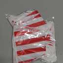 MAQIHAN Red & White Striped Pennant Banner - 98 Ft Triangle Banner Flags Carnival Circus Theme Party Decorations Supplies Triangle Bunting Flags for Carnival Circus Birthday Christmas Party Decorations Supplies