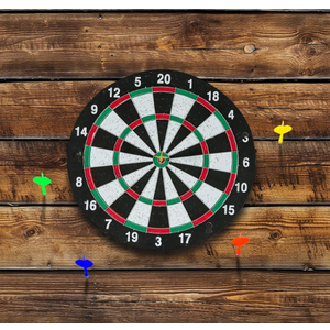 Felt Wood Grain Dart Board Wall Protectors Square Dart Board Backing Tiles Dartboard Backboard Cork Backboard Alternative (36 x 24 x 0.5 Inch), Grain