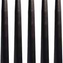 12 Inch Taper Candles - Pack of 12 Premium Unscented, Dripless & Smokeless Hand-Dipped Candles for Birthday, Wedding or Dinner Decorations and Formal Candlelighting